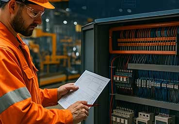 Instalación eléctrica industrial
